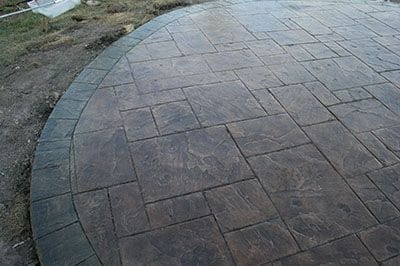 8in on my patio