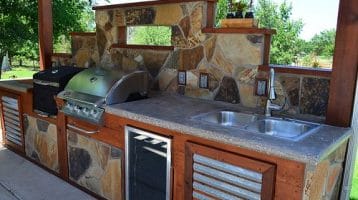outdoor countertop