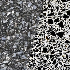 Decorative Aggregate - Black Glass