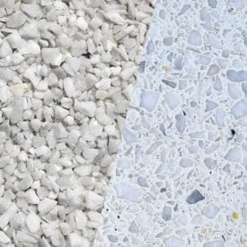 Decorative Aggregate - China White Marble