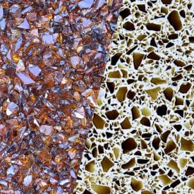 Decorative Aggregate Glass - Chocolate