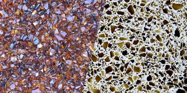 Decorative Aggregate Glass - Chocolate
