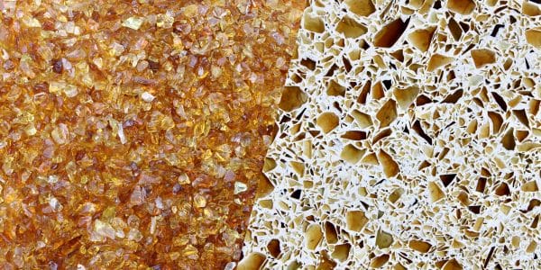 Decorative Aggregate - Amber Glass