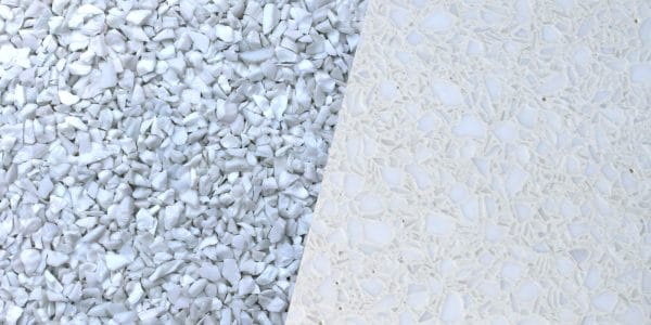 Decorative Aggregate - Arctic White Glass