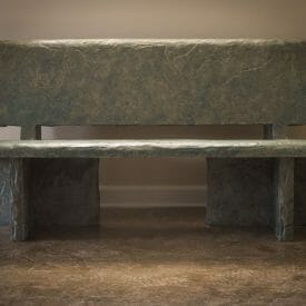 heirloom-slate-precast-mold-bench-set