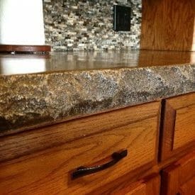 standard concrete countertop form