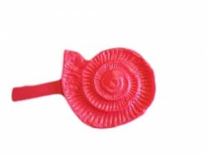 Fossilized-prehistoric-snail-shell-accent-concrete-stamp-OUT-imprint