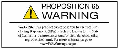 Warning label for Epoxy Floor Coating