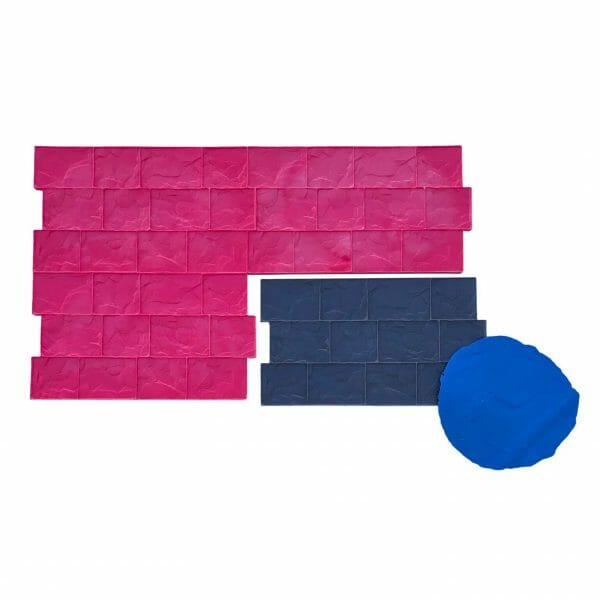 BC Cobble Concrete Stamp Set - 5 Piece
