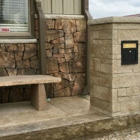 column-mailbox-precast-concrete-form-liner-stamp
