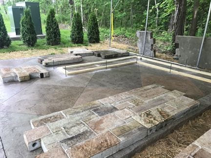 3laying panels out