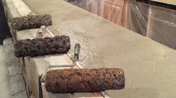 tru tex rollers on countertop