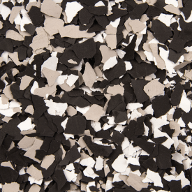 Vinyl chips for epoxy floors