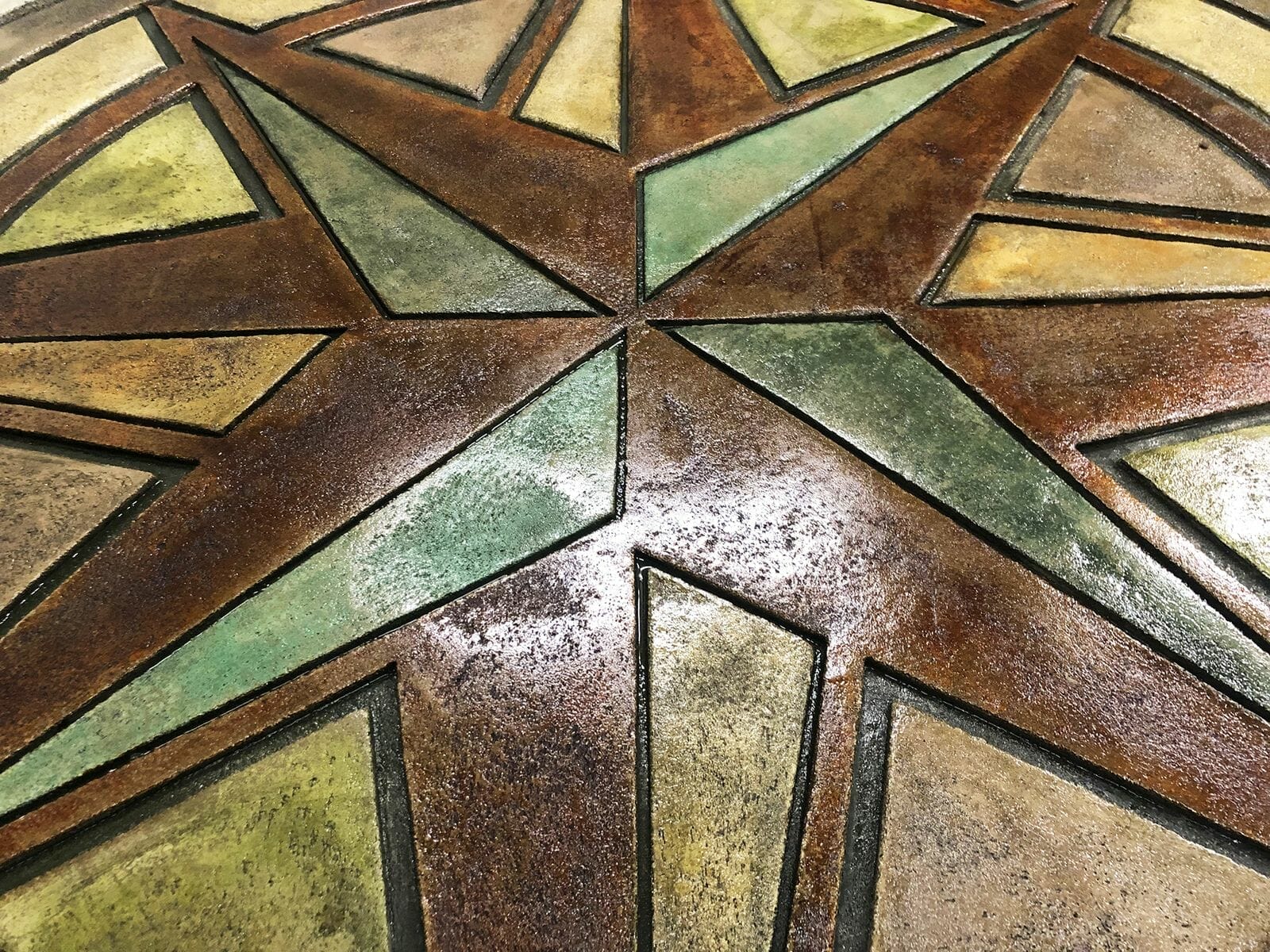 Celestial Compass Star Concrete Stamp (48") - Image 4