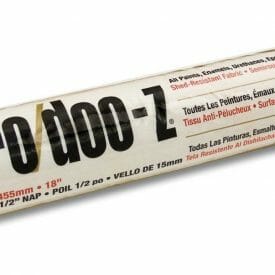 Wooster 18" Pro/Doo-Z Roller Cover - 1/2" Nap, with End Caps