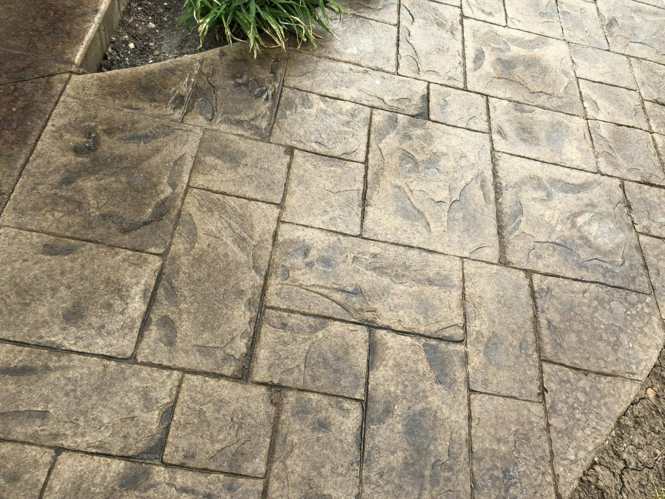 BC ashler slate concrete stamps