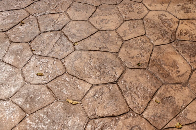 BC random concrete stamp