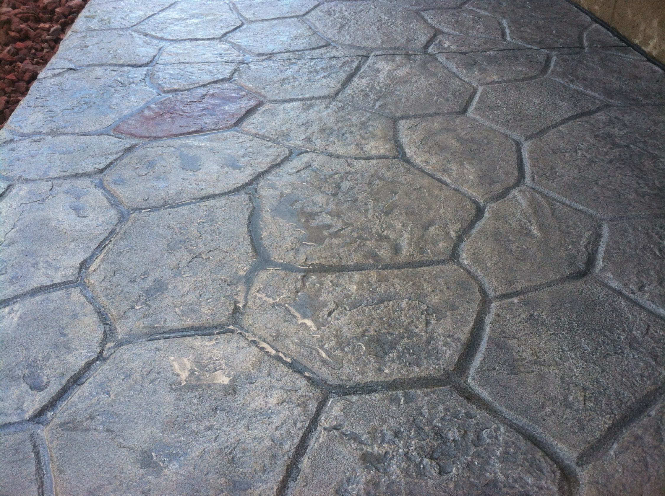 New random Seth concrete stamp