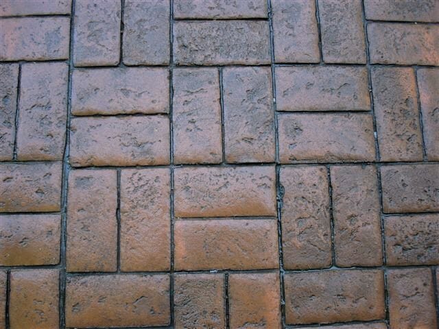 bastketware brick stamp