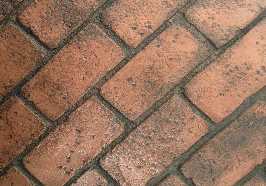 running bond brick stamp