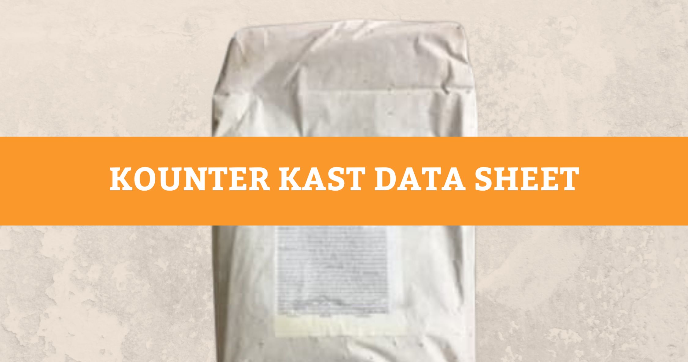 Kounter Kast Data Sheet