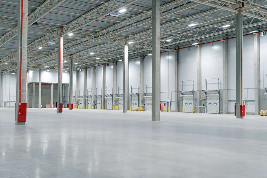 Warehouse concrete floor sealer
