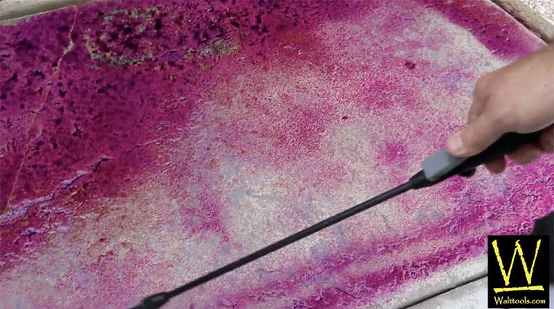How to color stamped concrete