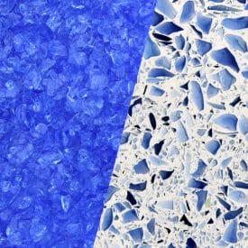 Decorative Aggregate - Sky Blue Glass