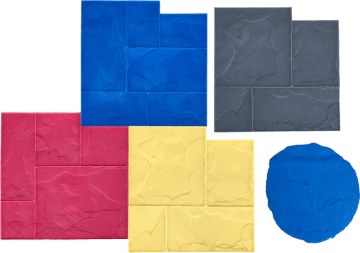 BC ashler concrete stamp set
