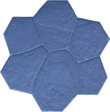 BC random single concrete stamp