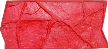 Canyon stone border stamp