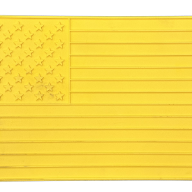 american flag concrete stamp